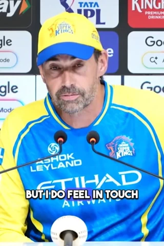 I'm in touch with the game - Fleming