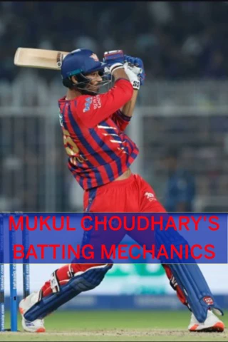 The power in Mukul Choudhary's batting